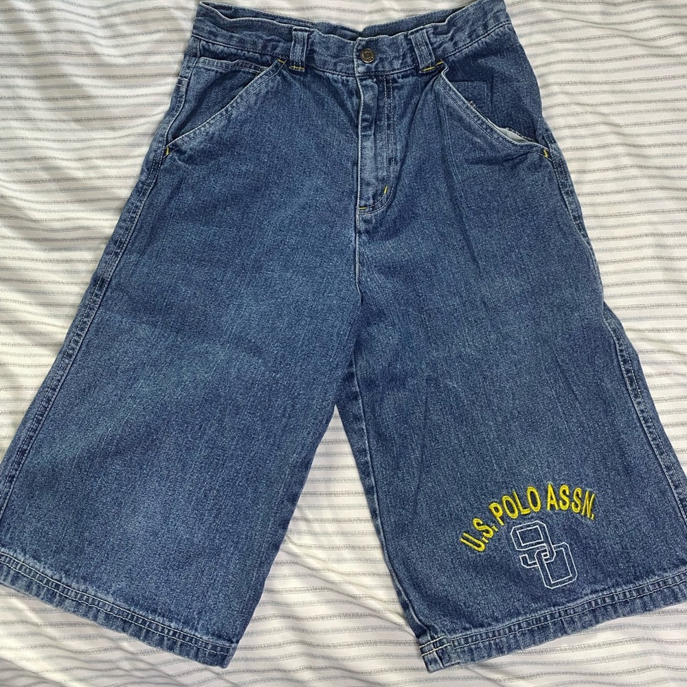 LONG JEAN SHORTS